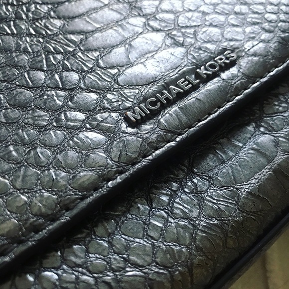 Michael Kors Ruby Embossed Leather Crossbody - Picture 5 of 6